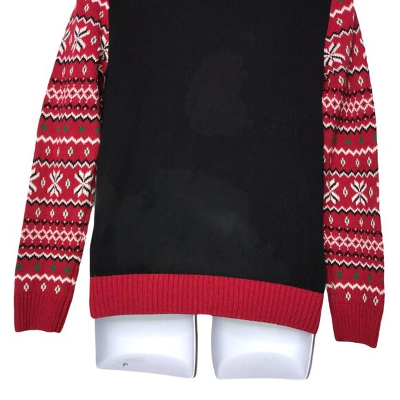 NWT Ugly Christmas Sweater Polar Bear Light Up Let It Glow Holiday Sweater S - Picture 8 of 9